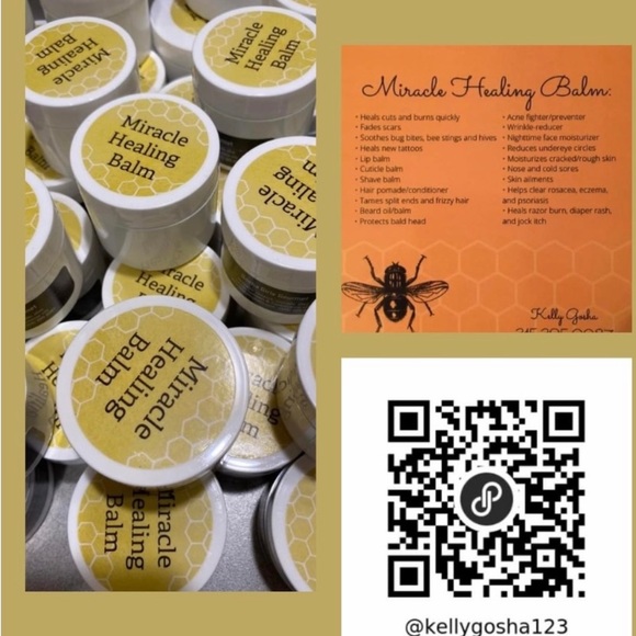 🛍BEARD OIL/RAZOR BURN 🔥 RELIEF 🐝❤️🤗🛍 MIRACLE HEALING ❤️‍🩹 BALM FATHERS DAY - Picture 1 of 11